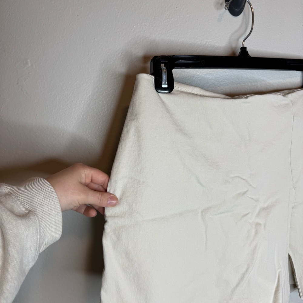 Boston Proper Ivory White Skort Skirt Shorts - Picture 3 of 10